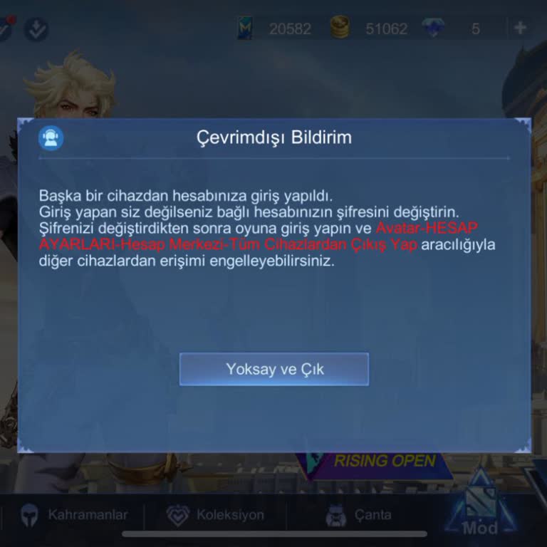 Mobile Legends Hesabımın Haksız Yere Yasaklanması Ve Güvenlik İhlali!