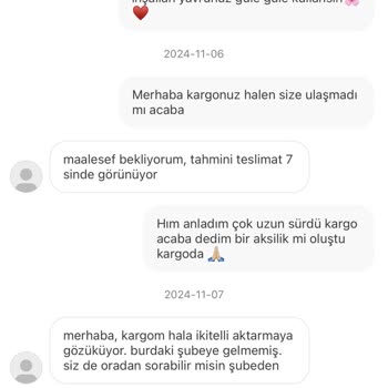 Kayıp Kargo Ve İlgisiz Müşteri Hizmetleri Mağduriyeti