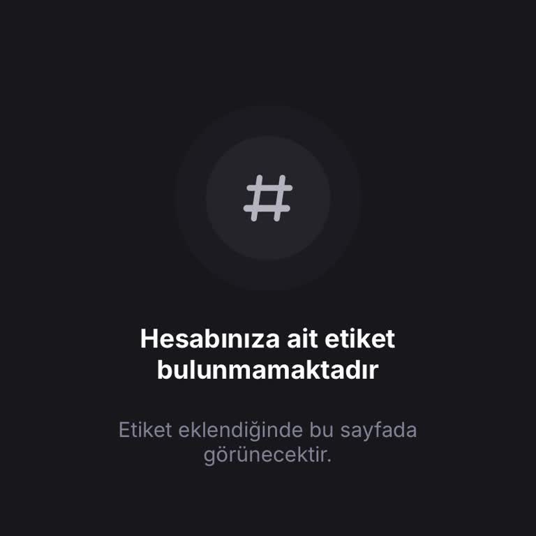 Etiketlerim Neden Silindi?