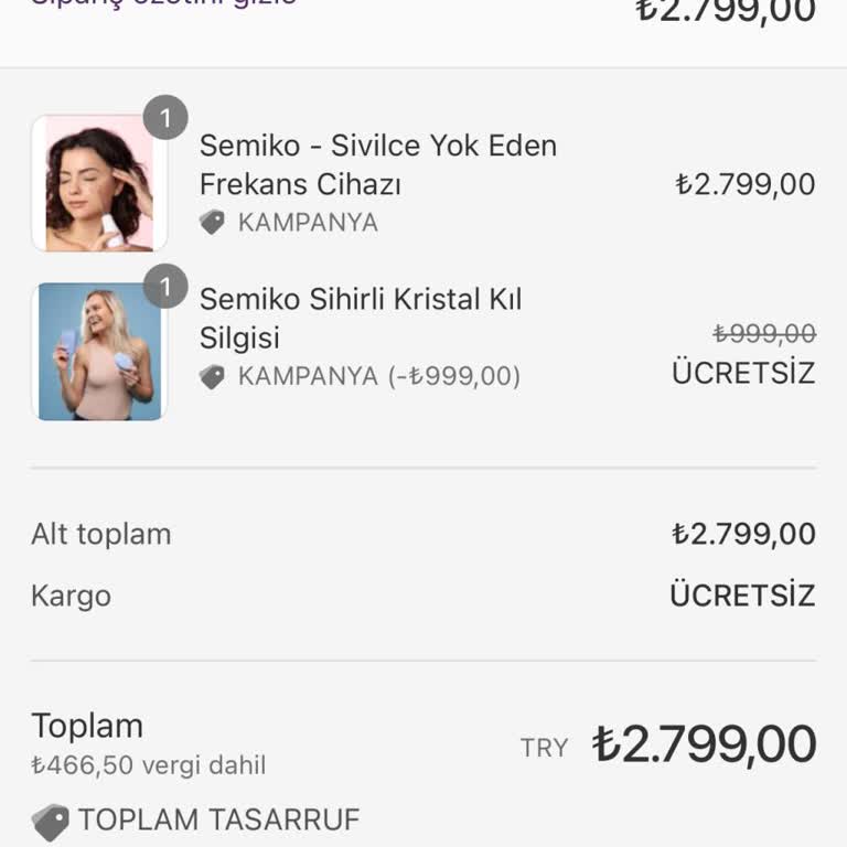 Semiko Türkiye'den Sipariş Verdim, Ürünüm Hala Kargolanmadı