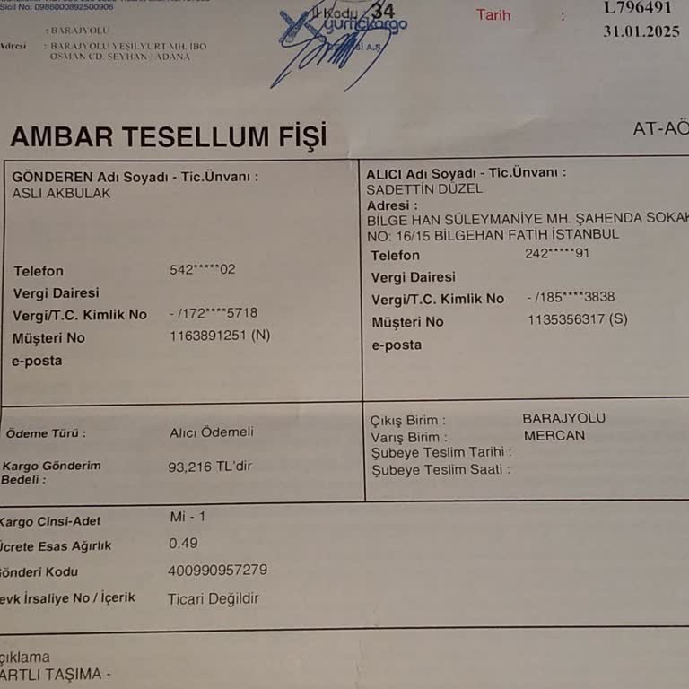 İade Edilen Ürün İçin Bilgi Eksikliği Ve Gecikme