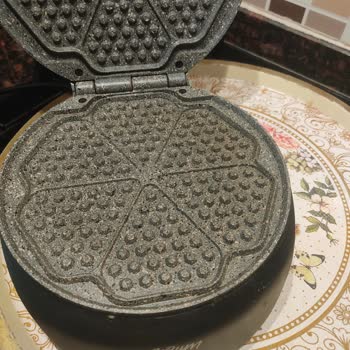 Arzum Waffle Makinesi Üst Tabaka Pişirme Sorunu