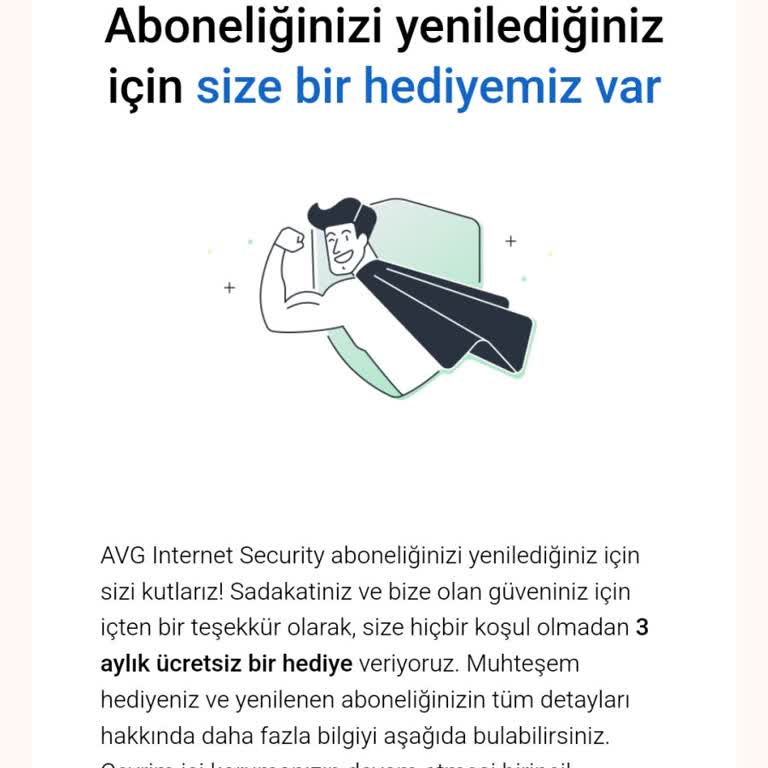 AVG Üyelik Yenileme İzni Olmadan Kesinti Sorunu