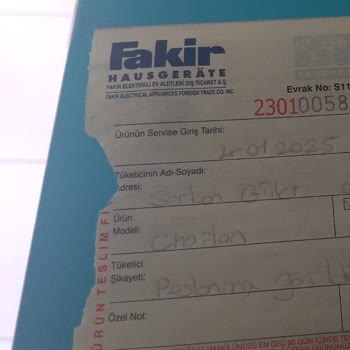 Fakir Çay Makinesi: Paslanma Ve Hizmet Sorunu