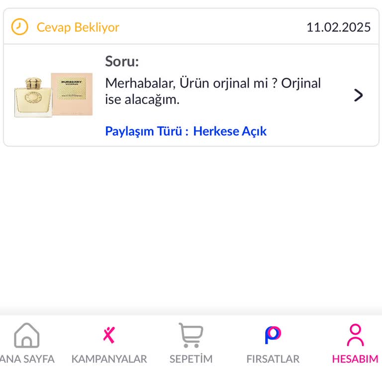 Burberry Parfümde Şüpheli Durum: Cevapsız Soru Ve Satışın Kaldırılması