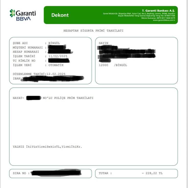 Garanti BBVA'da Zorunlu Hayat Sigortası İptal Sorunu