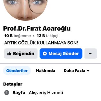Prof. Dr. Fırat Acaroğlu Şüpheli Göz Damlası: Bilgi Ve İletişim Eksikliği!