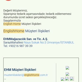 7 Aydır Gelmeyen Sipariş Ve İade Sorunu