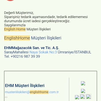 7 Aydır Gelmeyen Sipariş Ve İade Sorunu