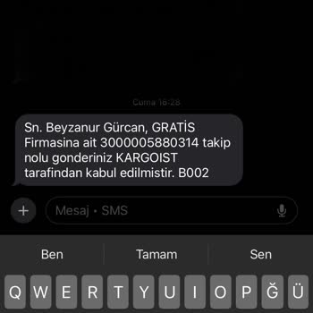 Sipariş Teslimatında Yaşanan Gecikme Ve Yanlış Yönlendirme Sorunu