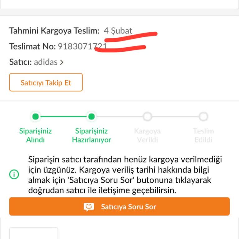 Trendyol'dan Aldığım Ayakkabının Teslimat Sorunu Ve İptal Engeli