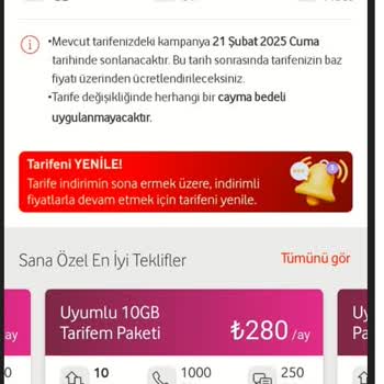 Vodafone'dan Haksız Fiyatlandırma Şikayeti