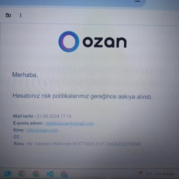 Hesabımda Kilitlenen Para ve Yanıtlanmayan Talepler
