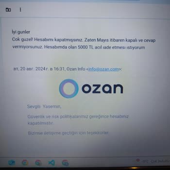 Hesabımda Kilitlenen Para ve Yanıtlanmayan Talepler