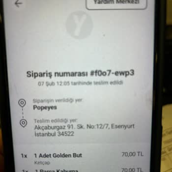 Yanlış Sipariş Ve İade Sorunu