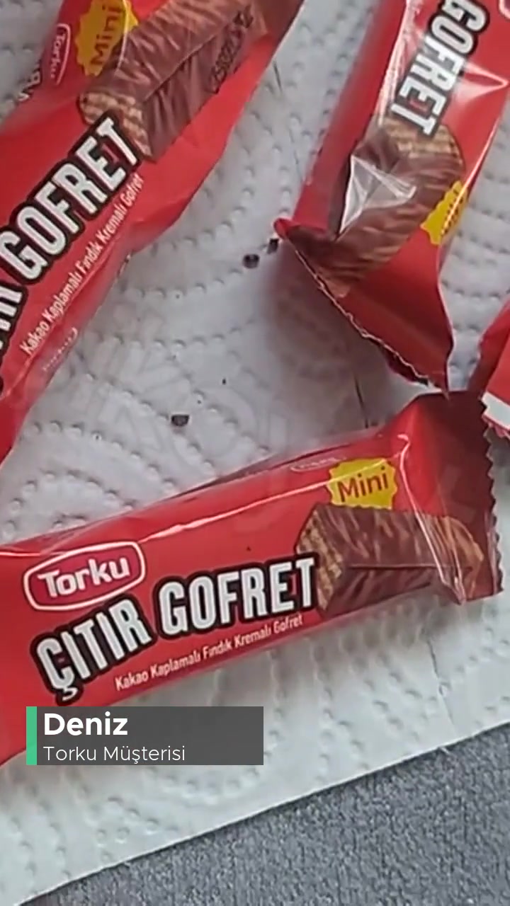 Torku Çıtır Gofret İçi Boş Ve Bazı Paketler Yarım! videonun kapak resmi