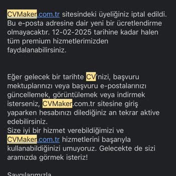 İptal Edilen Üyelikten İzinsiz Para Çekimi