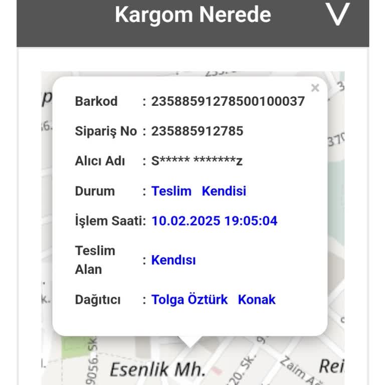 Kargo Teslimat Sorunu Ve İletişim Eksikliği