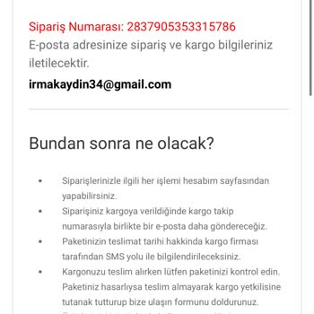 Yanlış Beden Gönderimi Ve İletişim Sorunları
