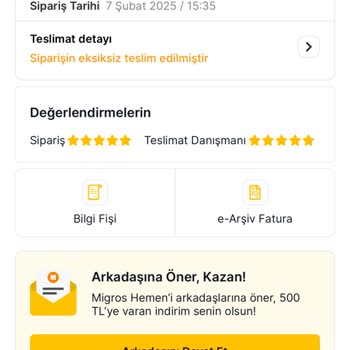 Eksik Sipariş Ve İletişim Sorunlarıyla Mağduriyet