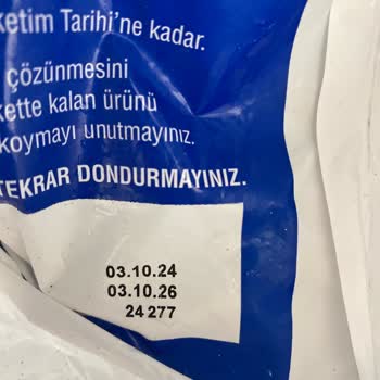 Dondurulmuş Patateste Şok Edici Durum