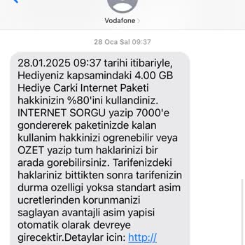 İnternet Paketleri Hızla Tükeniyor
