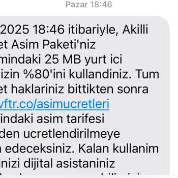 İnternet Paketleri Hızla Tükeniyor