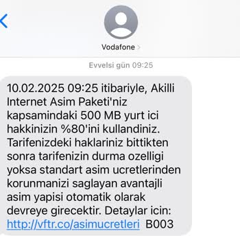 İnternet Paketleri Hızla Tükeniyor