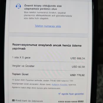 Agoda İle İletişim Sorunu Ve Ekstra Ücret Çekimi