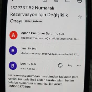 Agoda İle İletişim Sorunu Ve Ekstra Ücret Çekimi