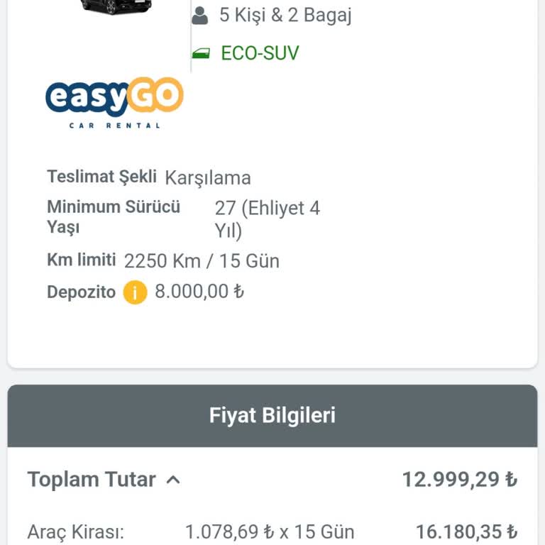 Araç Kiralama Sürecinde Sistemsel Arıza Mağduriyeti
