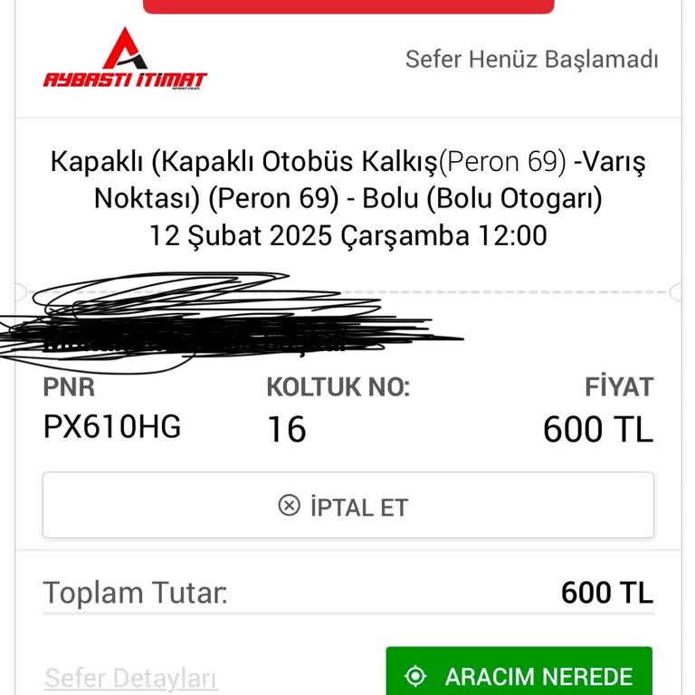 Bilet İptali Ve Bilgilendirme Eksikliği Mağduriyeti