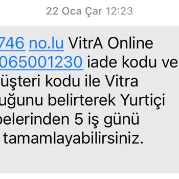 Eksik Parçalı Ürün Ve Uzayan İade Süreci