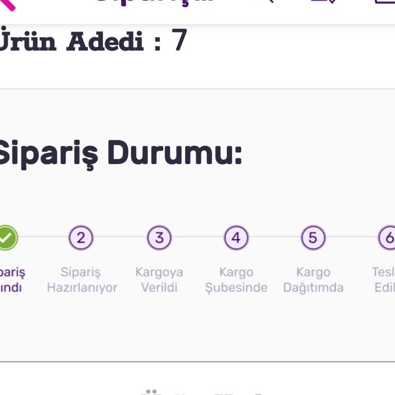 Online Siparişin Kargoya Verilmemesi