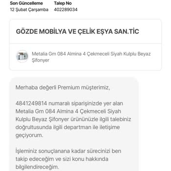 Eksik Ürün Ve Hatalı Ödeme Talebi
