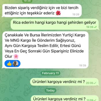 Terea Ürün Siparişi Sonrası İletişim Sorunu