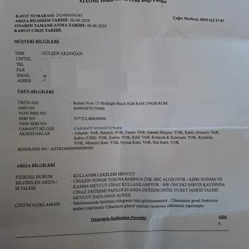 Teknosa'dan Alınan Xiaomi Telefonun Bitmeyen Sorunları