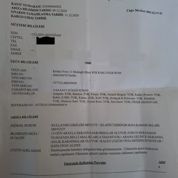 Teknosa'dan Alınan Xiaomi Telefonun Bitmeyen Sorunları