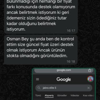 Garanti Kapsamında Yetersiz Ücret İadesi Mağduriyeti