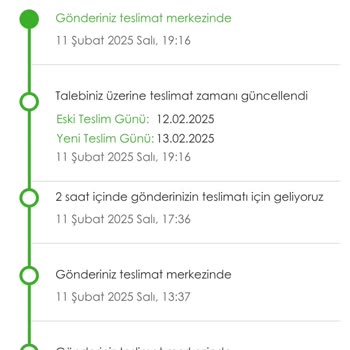 Kargo Teslimatında Beklenmedik Erteleme Sorunu