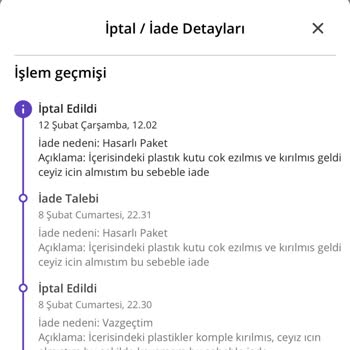 Hasarlı Ürün Ve Geciken İade Süreci Mağduriyeti