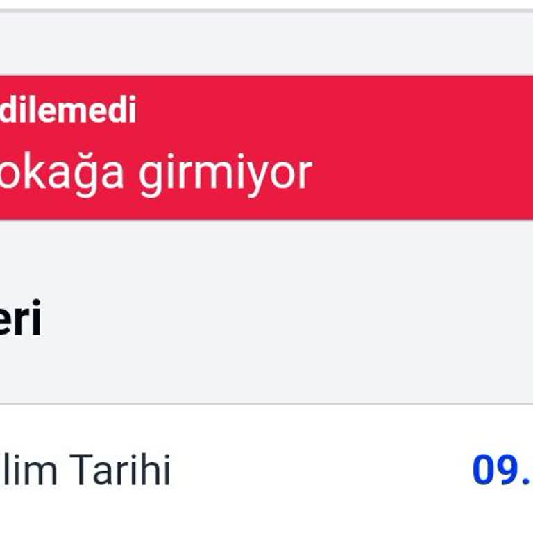 Kargo Teslimatında Yaşanan Sorun Ve Müşteri Hizmetleri Yetersizliği