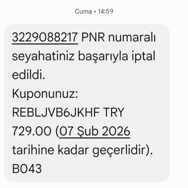Bilet İptalinde Kupona Zorunlu Dönüşüm Sorunu