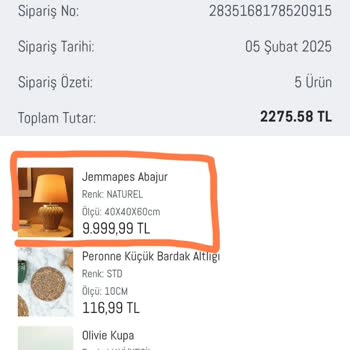 Madame Coco Siparişim Zamanında Kargoya Verilmedi