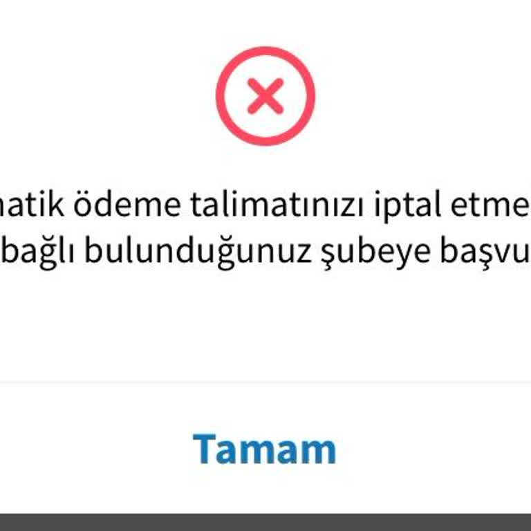 Otomatik Ödeme Talimatı İptalinde Yaşanan Zorluk