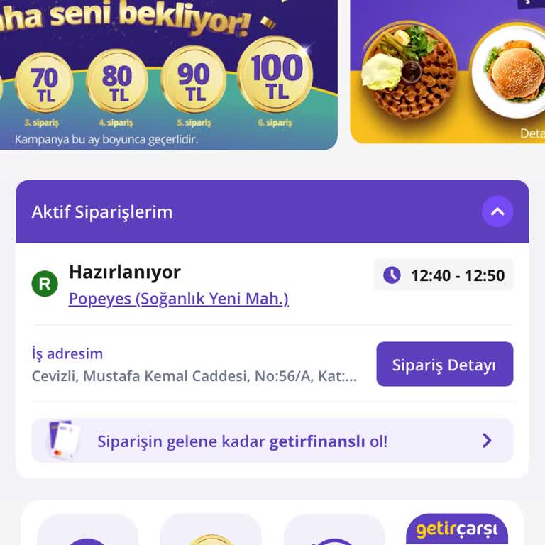 Getir Siparişinde Uzun Süreli Gecikme Ve İletişim Sorunu
