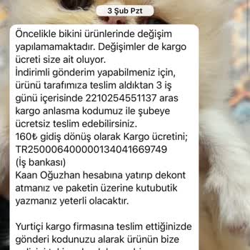 İade Sorunu Ve İletişim Eksikliğiyle Mağduriyet
