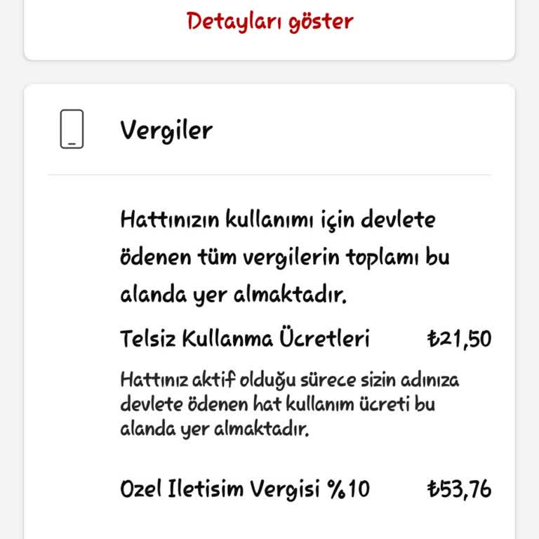 Yüksek Faturalara Ek Özel İletişim Vergisi Şikayeti