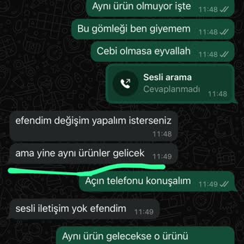 Yanlış Ürün Gönderimi Ve İade Sorunu
