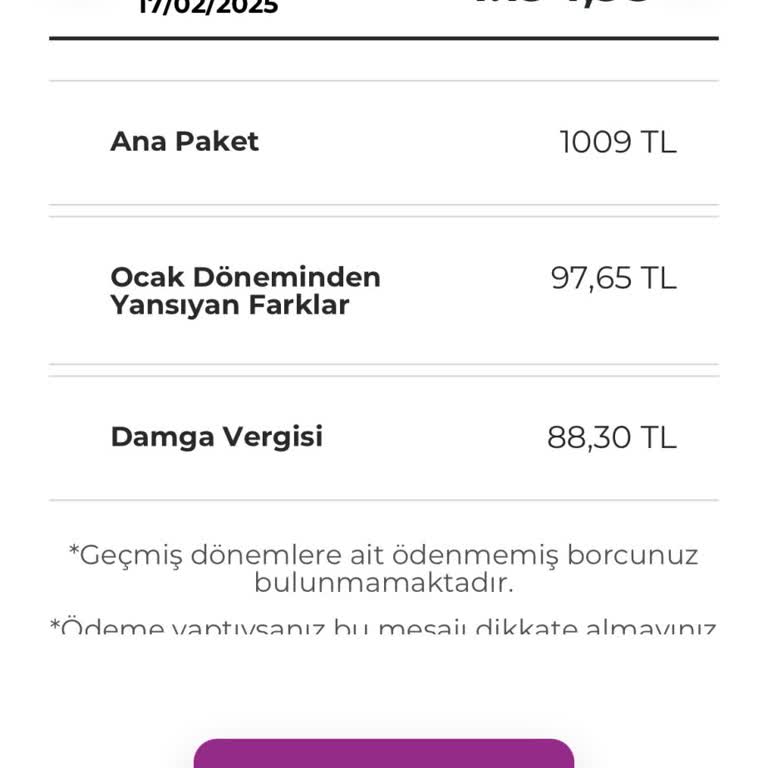 Yanlış Fatura Tutarı Ve Çözüm Eksikliği